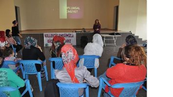 KADINLARA TOPLUMSAL CİNSİYET EĞİTİMİ VERİLDİ