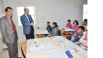 KURTARAN, SURİYELİLER OKULUNU ZİYARET ETTİ