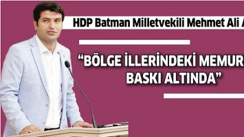 ASLAN &ldquo;B&Ouml;LGE İLLERİNDEKİ MEMURLAR, BASKI ALTINDA&rdquo;