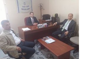 GENEL SEKRETER &Ouml;ZER, VAKFI ZİYARET ETTİ