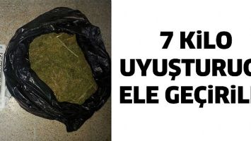 7 KİLO UYUŞTURUCU ELE GE&Ccedil;İRİLDİ