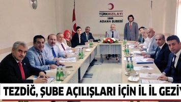 TEZDİĞ, ŞUBE A&Ccedil;ILIŞLARI İ&Ccedil;İN İL İL GEZİYOR