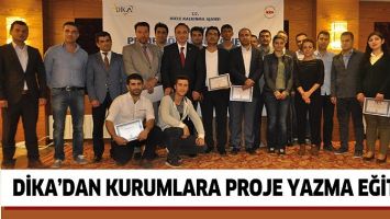 DİKA&rsquo;DAN KURUMLARA PROJE YAZMA EĞİTİMİ