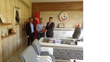 DR. G&Ouml;&Ccedil;ER&rsquo;E TEŞEKK&Uuml;R BELGESİ VERİLDİ