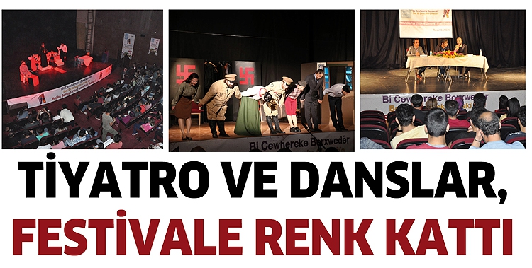 TİYATRO VE DANSLAR, FESTİVALE RENK KATTI