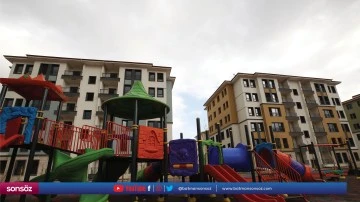 17 bloktan oluşan deprem konutları teslime hazır