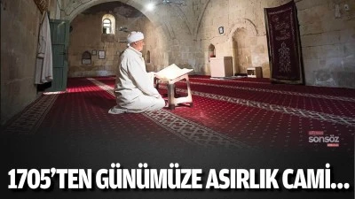 1705&rsquo;ten g&uuml;n&uuml;m&uuml;ze asırlık cami&hellip;