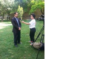 BAŞKAN DURMAZ, &Ouml;ZG&Uuml;R G&Uuml;N TV&rsquo;NİN KONUĞUYDU