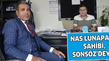 NAS LUNAPARK SAHİBİ, SONS&Ouml;Z&rsquo;DEYDİ