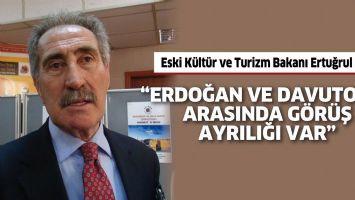 &ldquo;ERDOĞAN VE DAVUTOĞLU ARASINDA G&Ouml;R&Uuml;Ş AYRILIĞI VAR&rdquo;