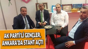 AK PARTİ&rsquo;Lİ GEN&Ccedil;LER, ANKARA&rsquo;DA STANT A&Ccedil;TI