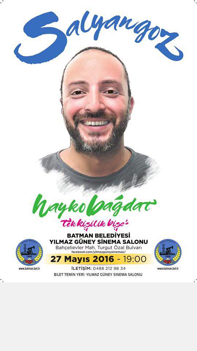 HAYKO BAĞDAT, BATMAN&rsquo;A GELİYOR