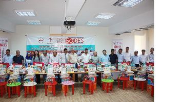 &Ouml;ZEL EĞİTİM SINIFLARINA MALZEME DAĞITILDI