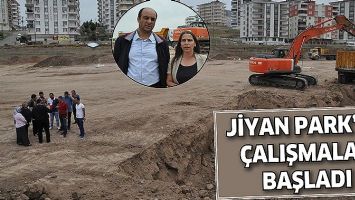 JİYAN PARK&rsquo;TA &Ccedil;ALIŞMALAR BAŞLADI