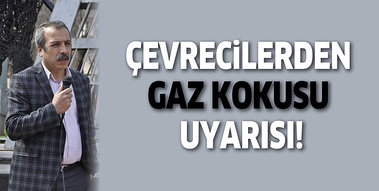 &Ccedil;EVRECİLERDEN GAZ KOKUSU UYARISI!