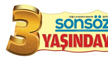GAZETENİZ 3 YAŞINDA