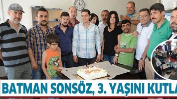 BATMAN SONS&Ouml;Z, 3. YAYIM YILINI KUTLADI