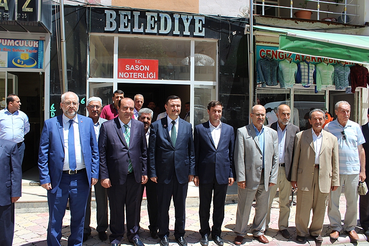 SAADET PARTİ&rsquo;LİLER, SASON&rsquo;DAYDI