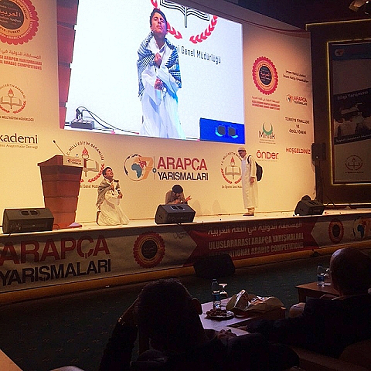 AHMEDİ HANİ LİSESİ, ARAP&Ccedil;ADA 2. OLDU