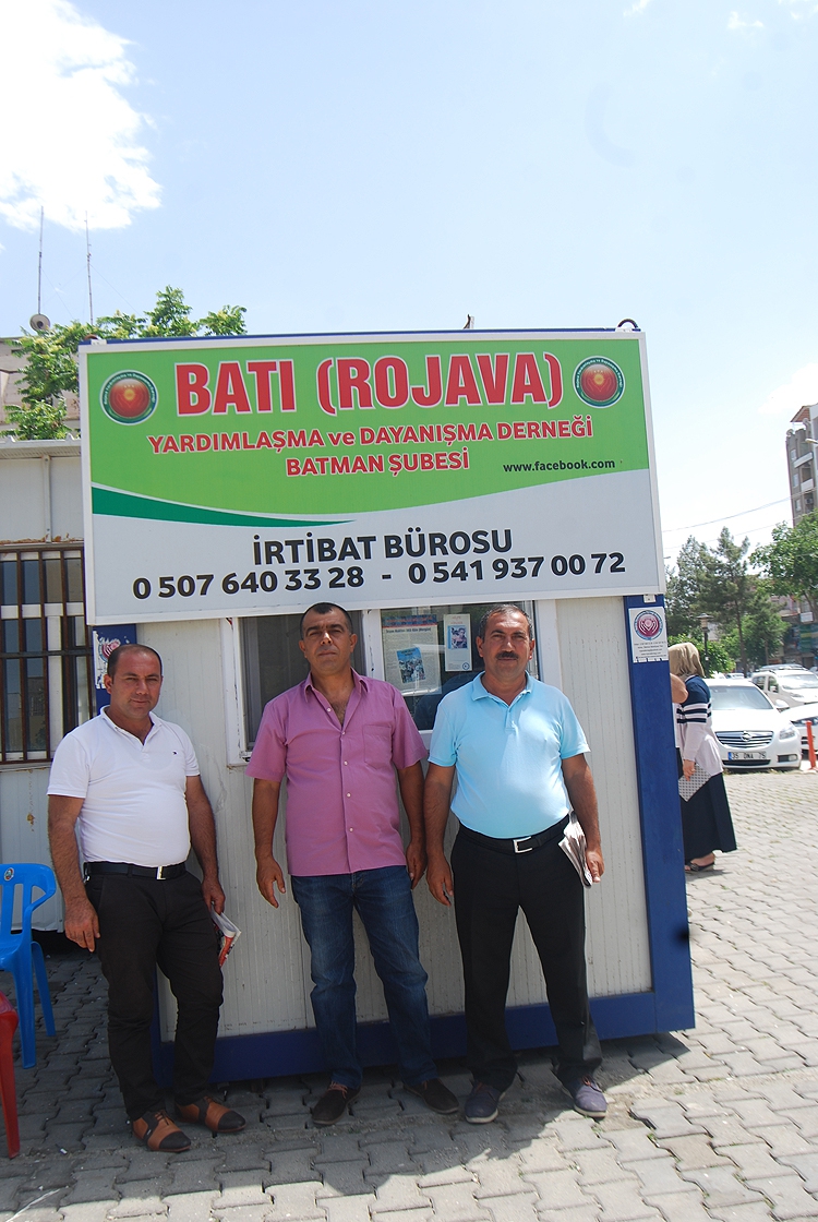 ROJAVA YARDIMLAŞMA DERNEĞİ&rsquo;NDEN ANLAMLI &Ccedil;AĞRI