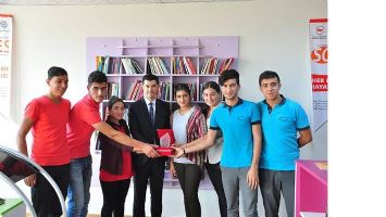 ASLAN, BEŞİRİLİ &Ouml;ĞRENCİLERE KİTAP DAĞITTI