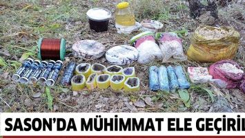 SASON&rsquo;DA M&Uuml;HİMMAT ELE GE&Ccedil;İRİLDİ!