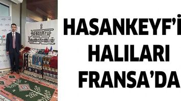 HASANKEYF&rsquo;İN HALILARI FRANSA&rsquo;DA