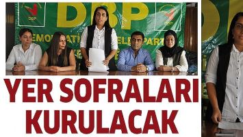 BATMAN&rsquo;DA YER SOFRALARI KURULACAK