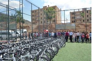 SASON&rsquo;DA 142 &Ouml;ĞRENCİYE BİSİKLET DAĞITILDI
