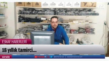 18 yıllık tamirci&hellip;