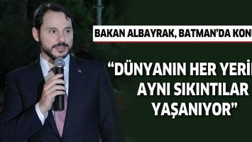 &ldquo;D&Uuml;NYANIN HER YERİNDE AYNI SIKINTILAR YAŞANIYOR&rdquo;