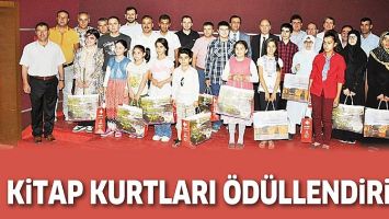KİTAP KURTLARI &Ouml;D&Uuml;LLENDİRİLDİ