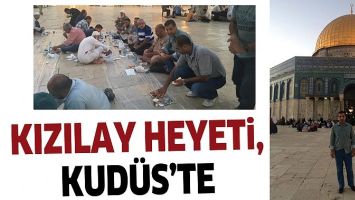 KIZILAY HEYETİ, KUD&Uuml;S&rsquo;TE