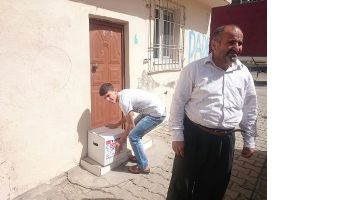 CANSUYU, 200 AİLEYE YARDIM DAĞITTI