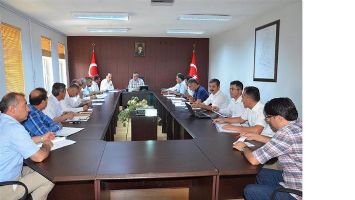 VALİ, İL &Ouml;ZEL İDARESİNDEN BRİFİNG ALDI