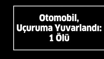 OTOMOBİL, U&Ccedil;URUMA YUVARLANDI: 1 &Ouml;L&Uuml;