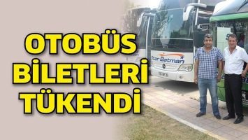 OTOB&Uuml;S BİLETLERİ T&Uuml;KENDİ
