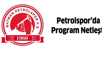 PETROLSPOR&rsquo;DA PROGRAM NETLEŞTİ