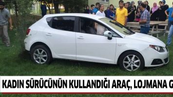KONTROLDEN &Ccedil;IKAN ARA&Ccedil;, LOJMANA GİRDİ!
