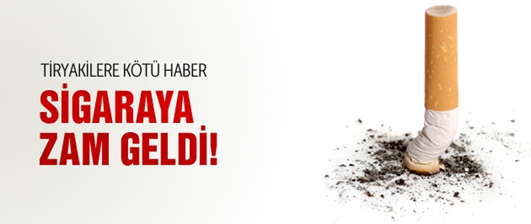 SİGARA FİYATLARINA ZAM GELDİ
