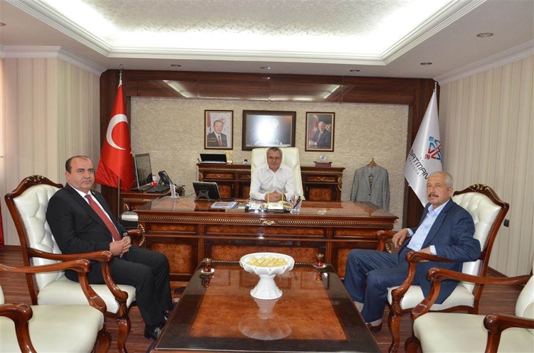 VALİ&rsquo;YE HAYIRLI OLSUN ZİYARETLERİ S&Uuml;R&Uuml;YOR