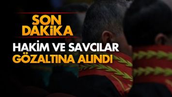 BATMAN'DA HAKİM VE SAVCILAR G&Ouml;ZALTINDA!