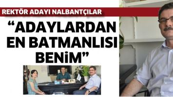 &ldquo;ADAYLARDAN EN BATMANLISI BENİM&rdquo;