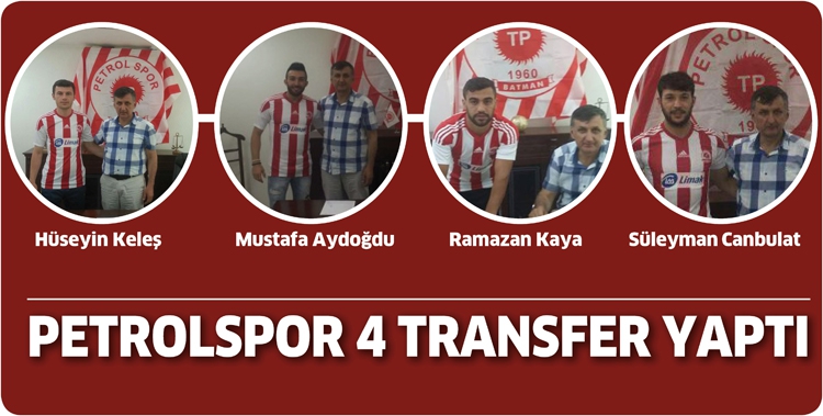 PETROLSPOR 4 TRANSFER YAPTI