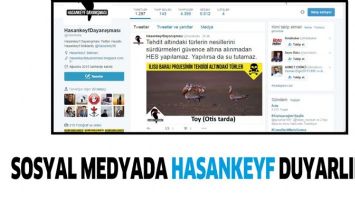 SOSYAL MEDYADA HASANKEYF DUYARLILIĞI