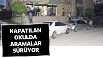 KAPATILAN OKULDA ARAMALAR S&Uuml;R&Uuml;YOR
