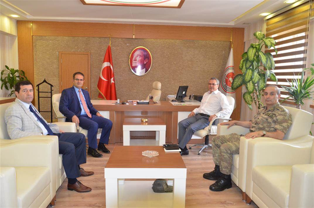 VALİ, BAŞSAVCIYI ZİYARET ETTİ