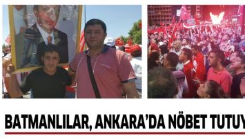 BATMANLILAR, ANKARA&rsquo;DA N&Ouml;BET TUTUYOR