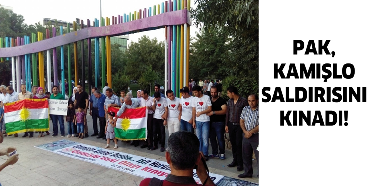 PAK, KAMIŞLO SALDIRISINI KINADI!