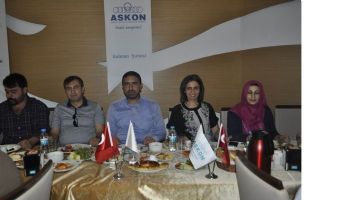ASKON &Uuml;YELERİ, KAHVALTIDA BULUŞTU